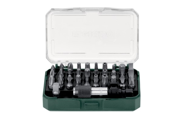 32-teilige METABO Bit-Box LC, in S 2-Bits (626697000): Perfektes Zubehör für jede Heimwerker-Aufgabe