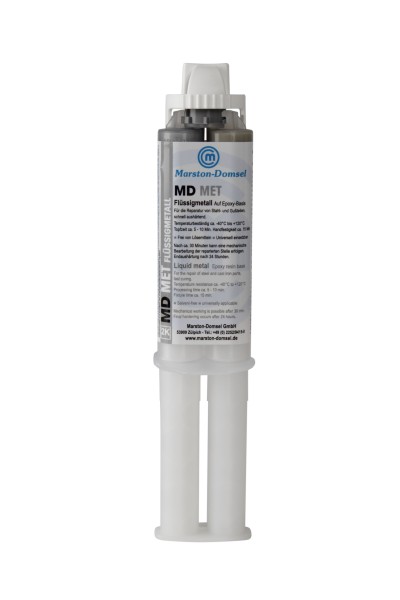 MD-met Flüssigmetall - 1:1 Doppelspritze 2.5g von MARSTON-DOMSEL für vielfältige Anwendungen