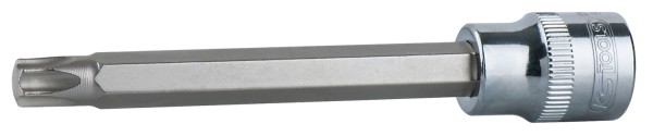 KS TOOLS Bit-Stecknuss SW T40 100mm Chrom Vanadium