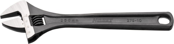 HAZET Verstellbarer Einmaulschlüssel (15°, 255mm) - Hochqualitativer Werkzeug für Profis und Heimwer