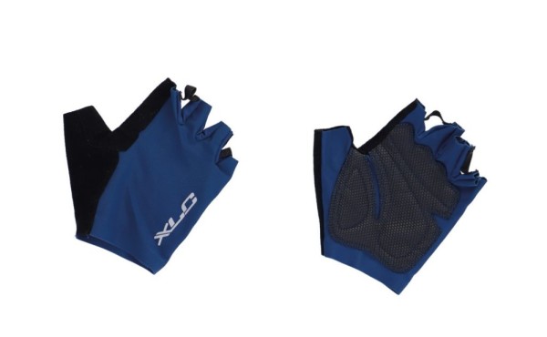 XLC CG-S09 Kurzfingerhandschuh in Blau - Vielseitiger Rad- und Outdoor-Handschuh, Größe L