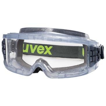 UVEX 9301 Schutzbrille Grau-Transparent für Arbeits- und Heimwerkschutz