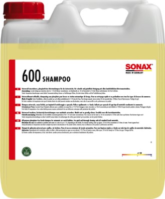 SONAX Autoshampoo GlanzShampoo - Ideal für den perfekten Autowasche-glanz, 10-Liter Kanister