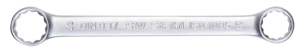 Ringschlüssel Chrom-Vanadium-Stahl SW-Stahl PRO DRIVE | Doppel Ringschlüssel DIN 837 / ISO 1085 | Ab