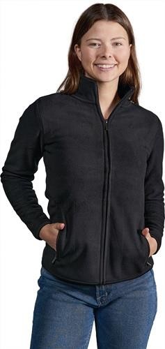 Womens Double Fleece Größe XL black