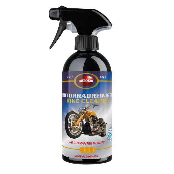 AUTOSOL Motorradreiniger, Lösungsmittelfrei, Insekten- & Bremsstaub-Entferner, 500ml Sprühflasche