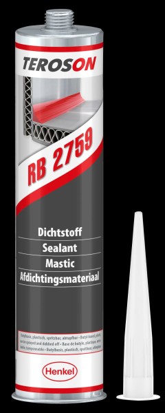 Teroson RB 2759 - 310ml Grau Kartusche von Henkel: Hochwertiges Dichtmittel für wirkungsvolle Abdich
