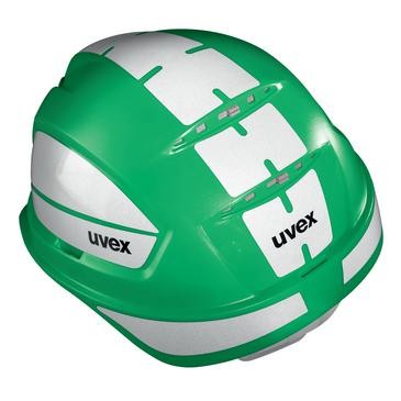 UVEX pheos B-WR Helm grün mit Reflexset L