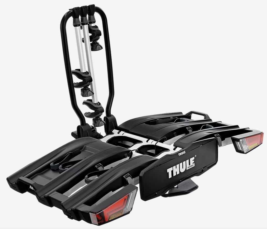Thule EasyFold XT 3-Bike Hitch Rack für E-Bikes und MTBs, Kupplungsträger, Fahrradträger, Dachboxen & Träger