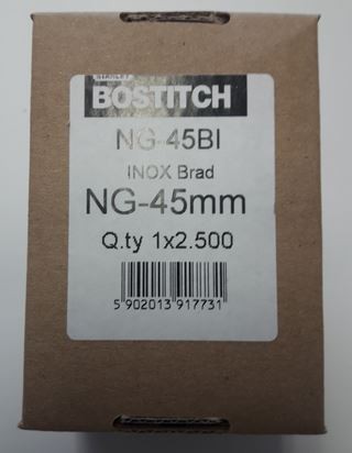 BOSTITCH 16GA Minibrad 45mm: Edelstahl-Nägel für Heimwerker und Profis, 2.5 Millionen Stück