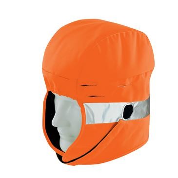 uvex Winterhaube Hi-Viz Orange für Schutzhelme