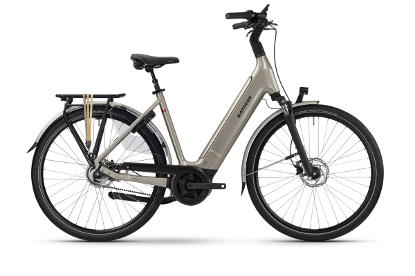 BATAVUS Finez E-go Power Exclusive Plus RT 750: Hochwertiges E-Bike in Champagner Gold – 61 cm