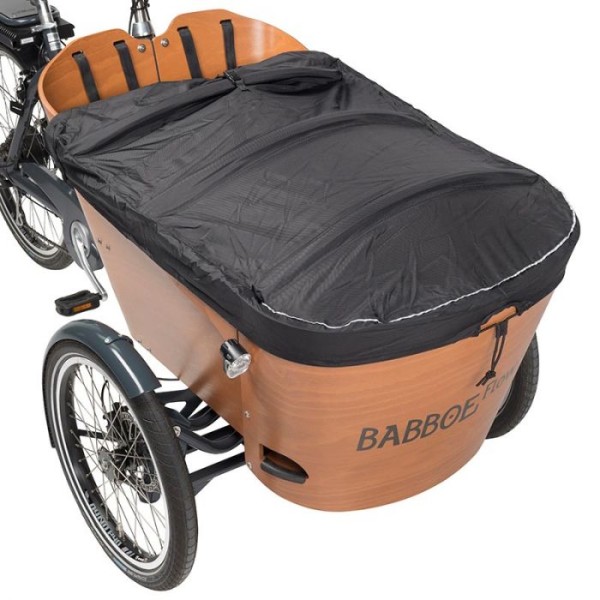 Babboe Regenschutzplane für Carve/Flow Lastenfahrräder - Witterungsschutz für Outdoor-Parken