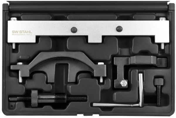 SW-STAHL Motoreinstellwerkzeugsatz für N40 & N45 Motoren - Spezialwerkzeug für BMW Modelle