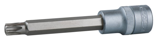 Chrom Vanadium Steckschlüsseleinsatz mit Torx Innenvierkant - Tiefe 72mm von KS TOOLS