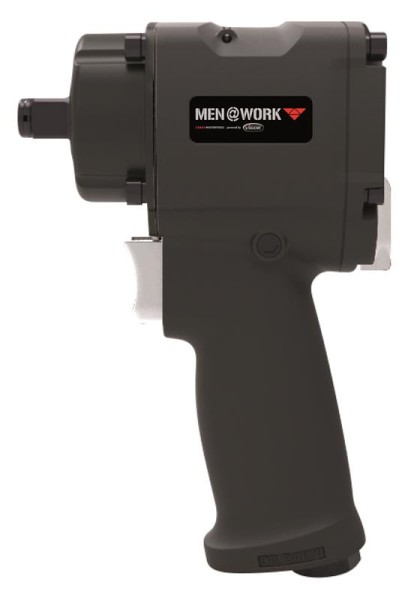 MEN@WORK Schlagschrauber 1/2 Zoll Mini - Leistungsstark & Kompakt, Ideal für Handwerk und Heimwerker