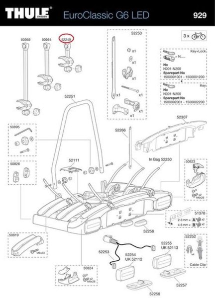 Short Frame Holder Arm G6