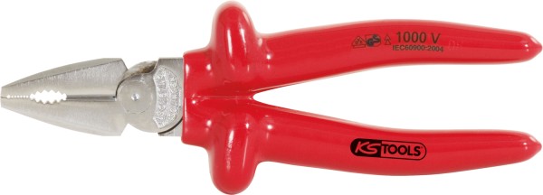 KS Tools Kraft-Kombinationszange 160mm – Für Elektriker und Heimwerker