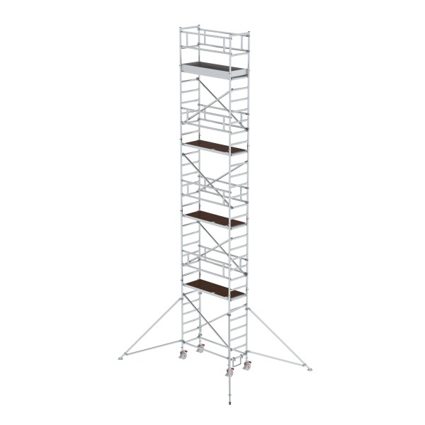 Günzburger Alu-Rollgerüst 8,45m Höhe, 1,80m Länge, Ausleger, Stabil, Flexibel