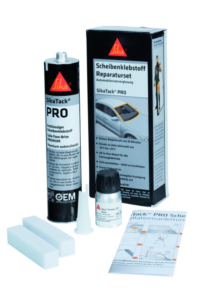 SikaTack PRO Reparatur-Kartusche Set – Allrounder für Handwerker