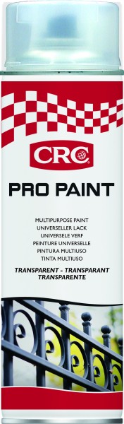 PRO PAINT Versiegler klar in Spraydose, 500ml - Top Korrosionsschutzmittel von CRC INDUSTRIES