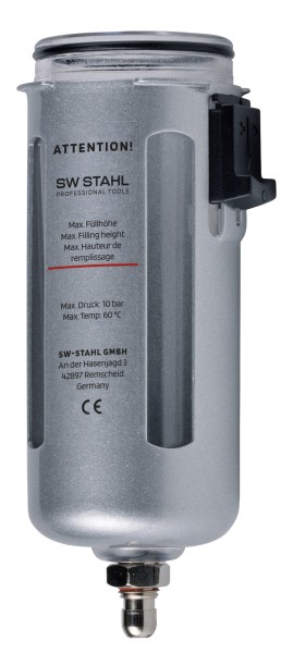 SW-STAHL Wartungseinheit für Druckluft - Hochwertiges Zubehör für Entwässerungsgläser 25029L