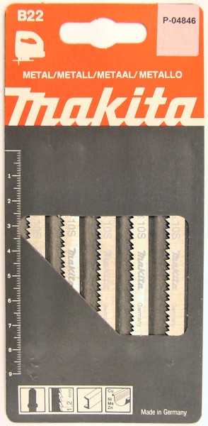 MAKITA Stichsägeblatt Nr.10S - Universal für Holz, Metall & Kunststoff