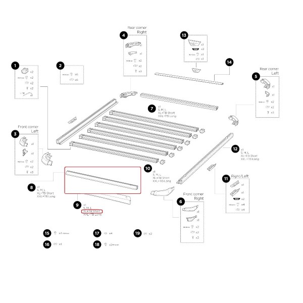 Thule Profile Front XL+ Truck Bed Extender – Sichere Ladeflächenerweiterung