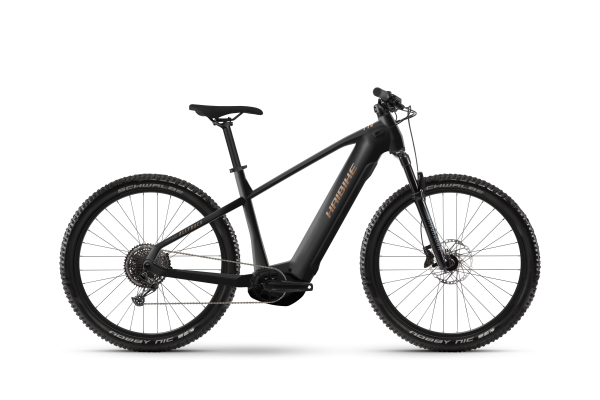 Haibike ALLTRACK 8.5 29“ - Premium E-Bike in Schwarz/Braun - Matt, perfekt für Outdoor Abenteuer