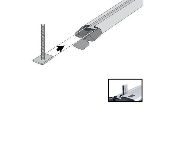 THULE M6x36 Adapterschraube - Perfekt für Aerobar / Wingbar / Slidebar Lastenträger