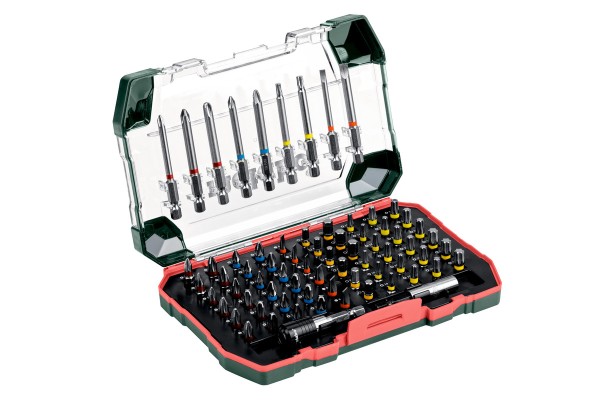 METABO Bit-Box SP 71-teilig S2-Bits Set 25mm für Heim- & Profi-Handwerker