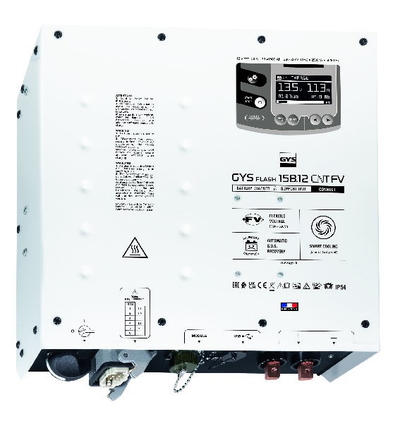 GYSFLASH 158.12 CNT FV - Premium 5,0m Ladekabel & Zubehör - Idealer Partner für effiziente Stromvers