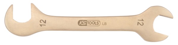 KS Tools Doppelmaulschlüssel 80g, Aluminium-Bronze, SW 12, kurz