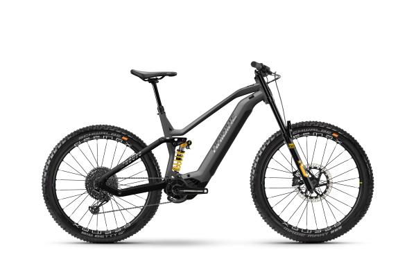 HAIBIKE NDURO 8: Premium Offroad E-Bike in Titan/Schwarz/Chrom matt – Dein Profi für Freeride-Abente