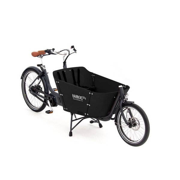 Babboe City Mountain E-Lastenrad | E-Bike für 2-4 Kinder | 500 Wh Akku