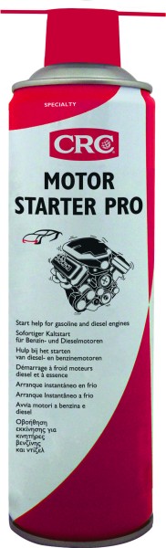 MOTOR STARTER Starthilfespray von CRC INDUSTRIES - Schneller Motorstart für verschiedene Fahrzeuge