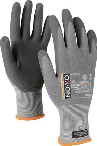 OX-ON Flexible 1907 Arbeits-Handschuhe Größe 10 - Optimaler Handschutz für anspruchsvolle Arbeiten