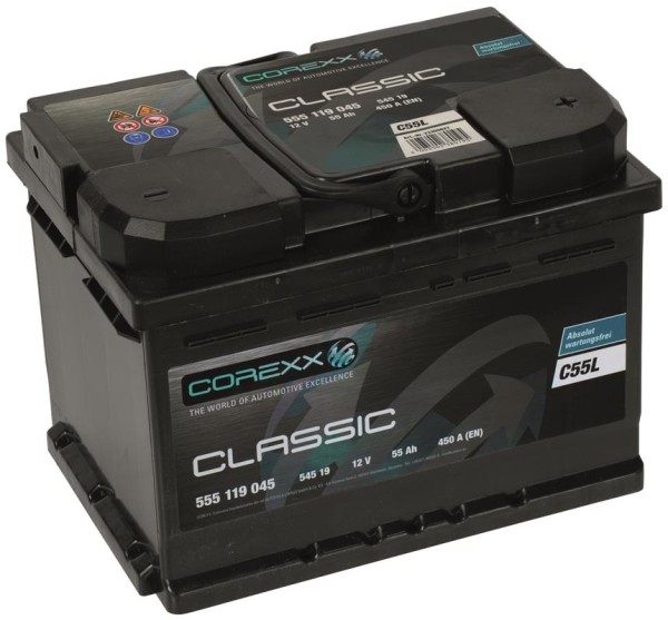 COREXX CLASSIC C55L 55AH 12V