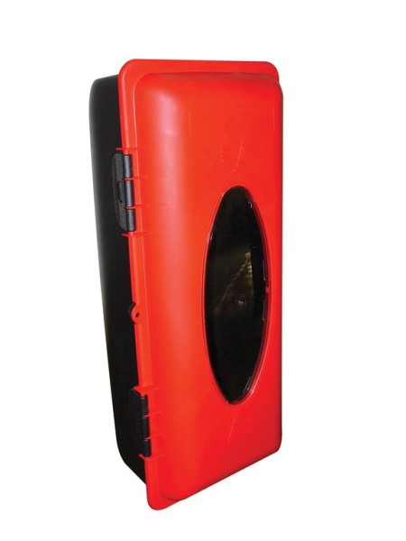 Feuerlöscher Behälter 6kg - Praktisch und Sicher in Rot mit Nylonriemen von VIGNAL