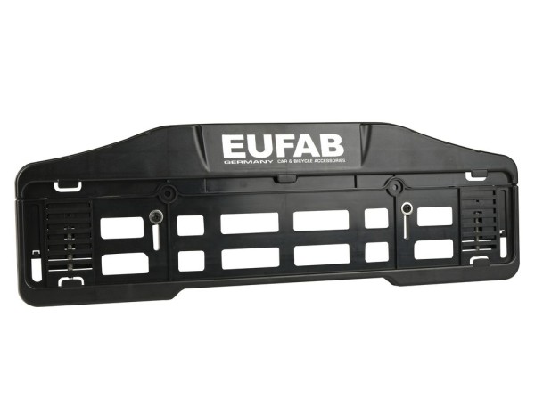 EUFAB Einstellbarer Kennzeichenhalter 140mm | Autozubehör