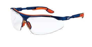 UVEX i-vo Augenschutzbrille blau/orange – Komfort & Sicherheit