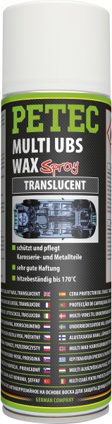 Langzeitschutz Sprühdose 500ml - Wasserabweisendes, Kriechfähiges UBS-Wax