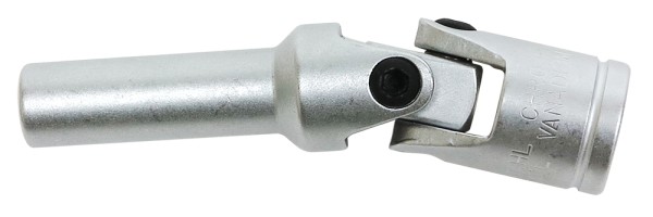 Glühkerzen-Gelenknuss SW 8 L 80mm von SW-STAHL: Steckschlüssel mit Gummifangstück für Zünd- und TDI