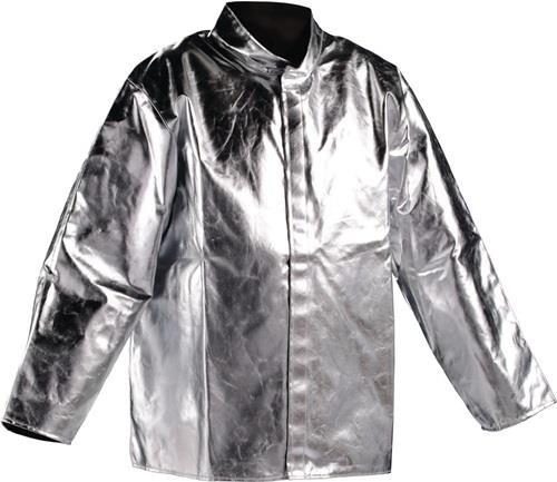 SCHORK NW Hitzeschutzjacke Silber Größe 58 – Premium-Schutz und Stil