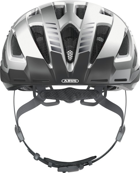 ABUS URBAN-I 3.0 Fahrradhelm XL, Signal Silver - Sicher & Stilvoll