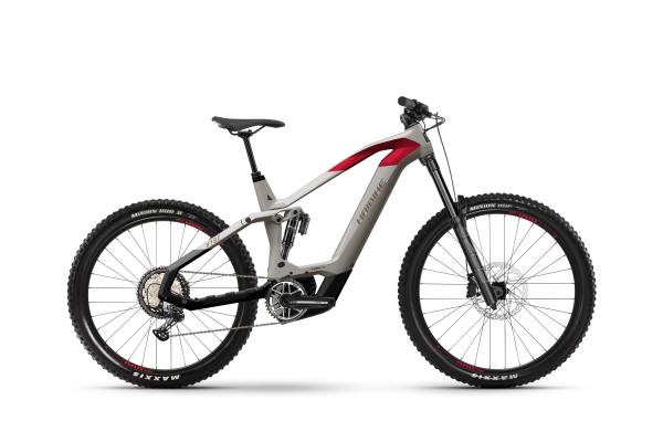 Haibike HYBE 9 E-Bike Grau/Rot/Schwarz Größe 44