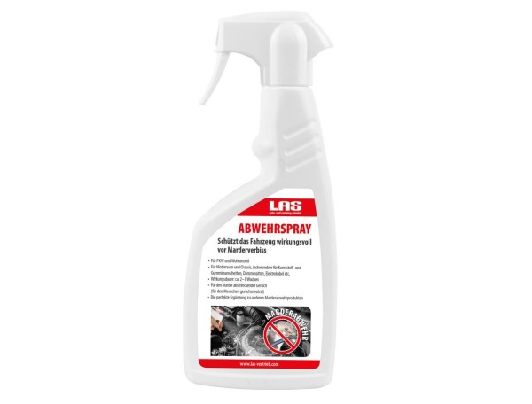 LAS Marder-Abwehrspray 500ml - Effektiver Marderschutz für deinen Motorraum