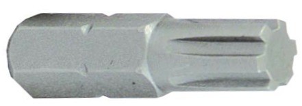 Keilzahn-Bit M6, 25 mm Länge – 1/4" Antrieb