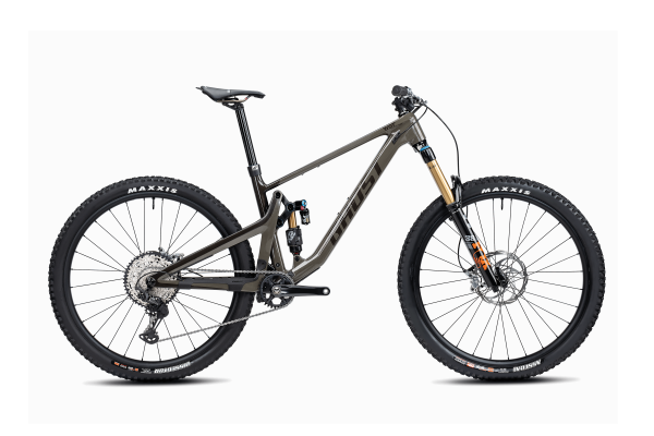 High Performance All Mountainbike - Ghost Riot AM Full Party in Warm Grey/Dark Chocolate Glossy