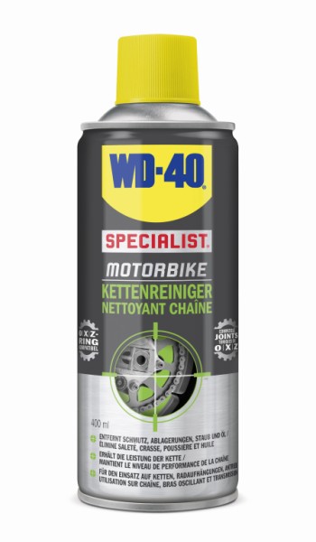WD-40 Specialist Motorrad-Kettenreiniger 400ml - Effektiv & Schonend